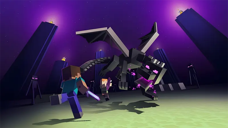 Cách Bay Trong Minecraft