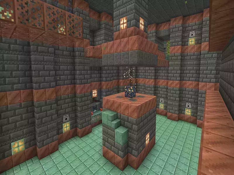 Minecraft pe 1.1.5 - Concrete Powder hoạt động ra sao?