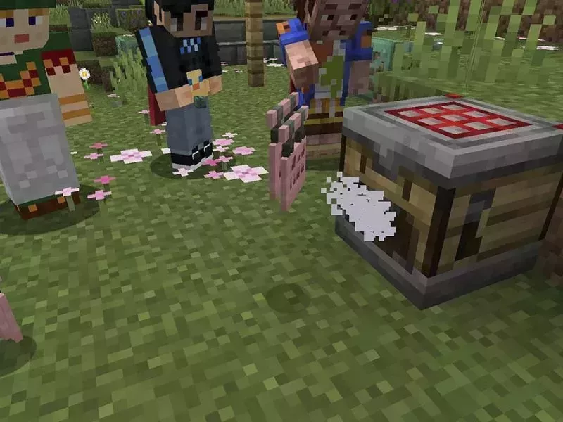 Minecraft pe 1.20.80 - Biến thể sói theo biome